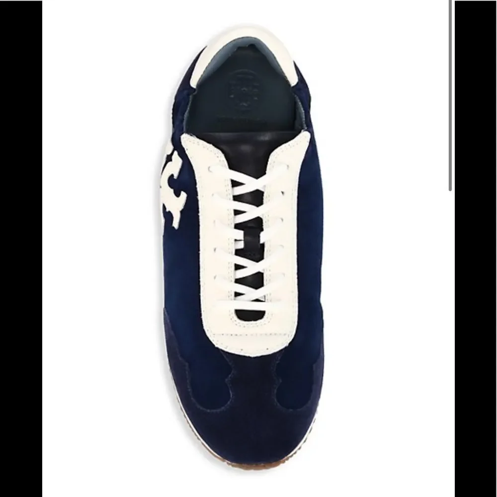 LAST CHANCE TORY BURCH suede sneaker